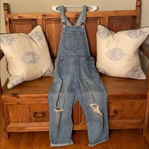 Denim Overalls